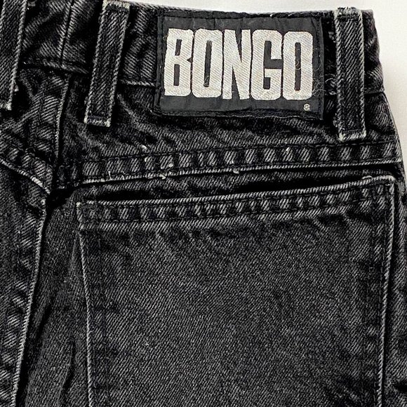 Bongo Vintage 90s High Waisted Mom Jeans Grunge Mall Goth - Picture 3 of 8